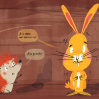 erizo y conejo el susto del viento 3